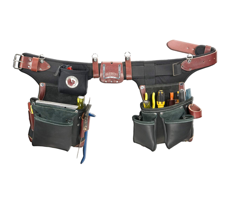 B9588 - Adjust To Fit Green Building Spikerbelte - Occidental Leather