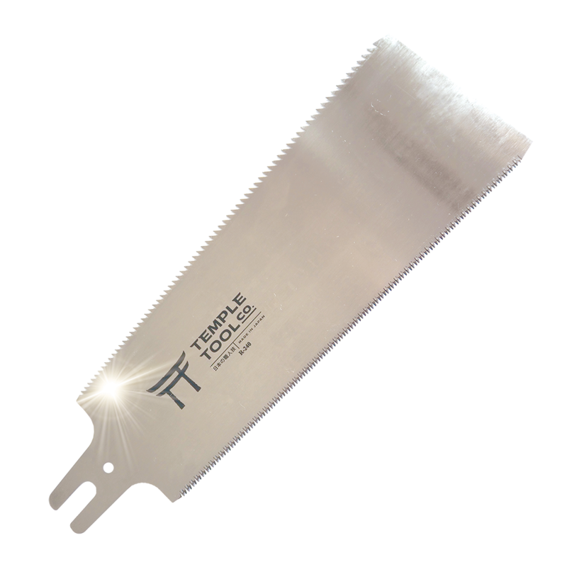 Erstatningsblad for japansag med dobbel kant || Temple Tool